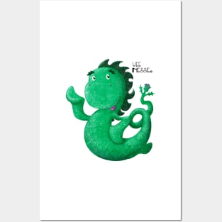 Wee Nessie (Light) Posters and Art